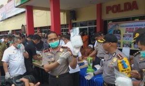 Polda Riau Sita 325 Kg Sabu Sepanjang Tahun 2018